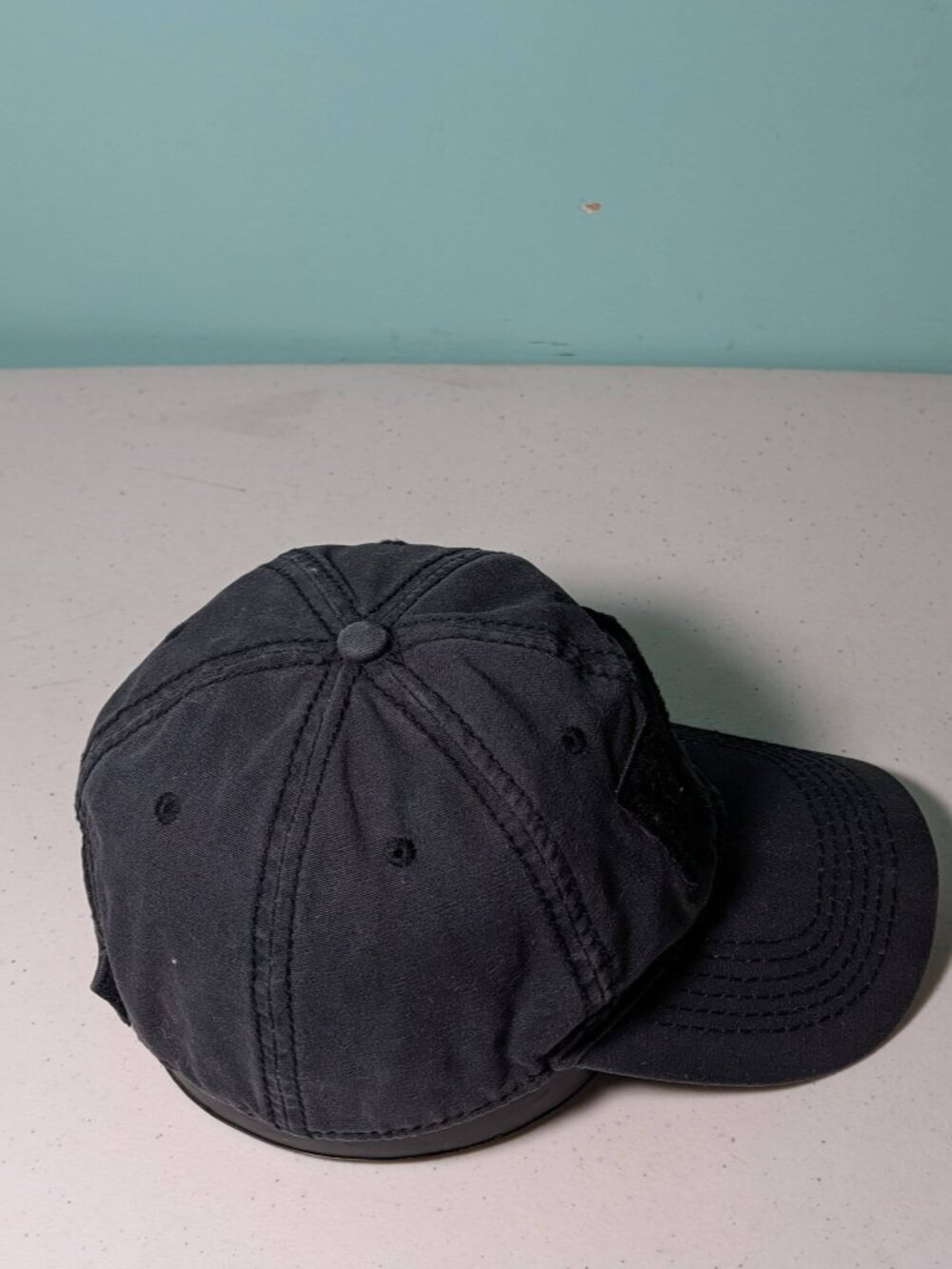 USA Adjustable Patch Hat 100% Cotton Blue - Picture 6 of 10